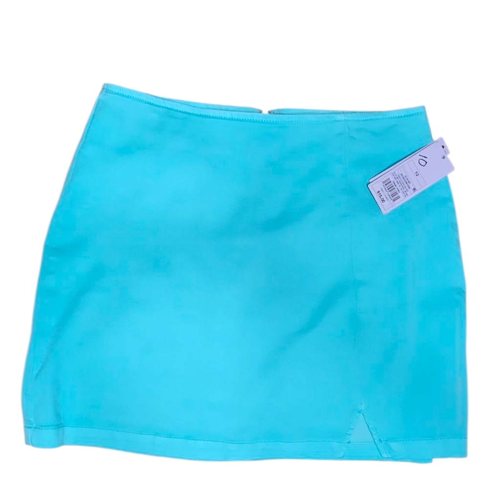 Wild Fable Turquoise Mini Skirt
